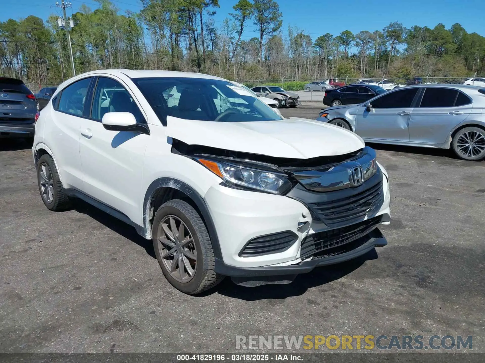 1 fotografías del automóvil dañado 3CZRU6H38NM744781 HONDA HR-V 2022