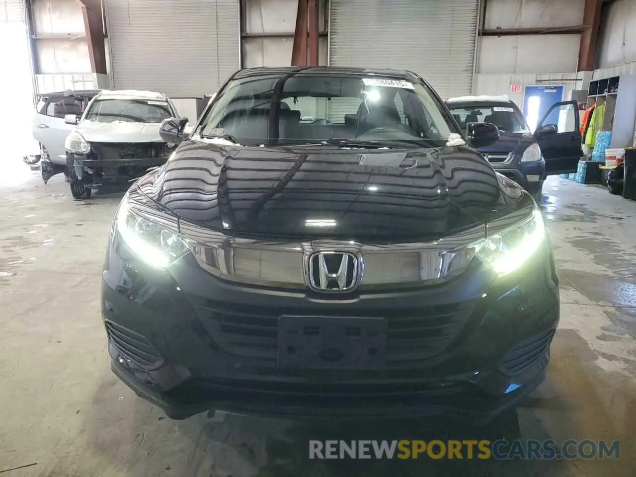 5 fotografías del automóvil dañado 3CZRU6H39NM724541 HONDA HR-V 2022