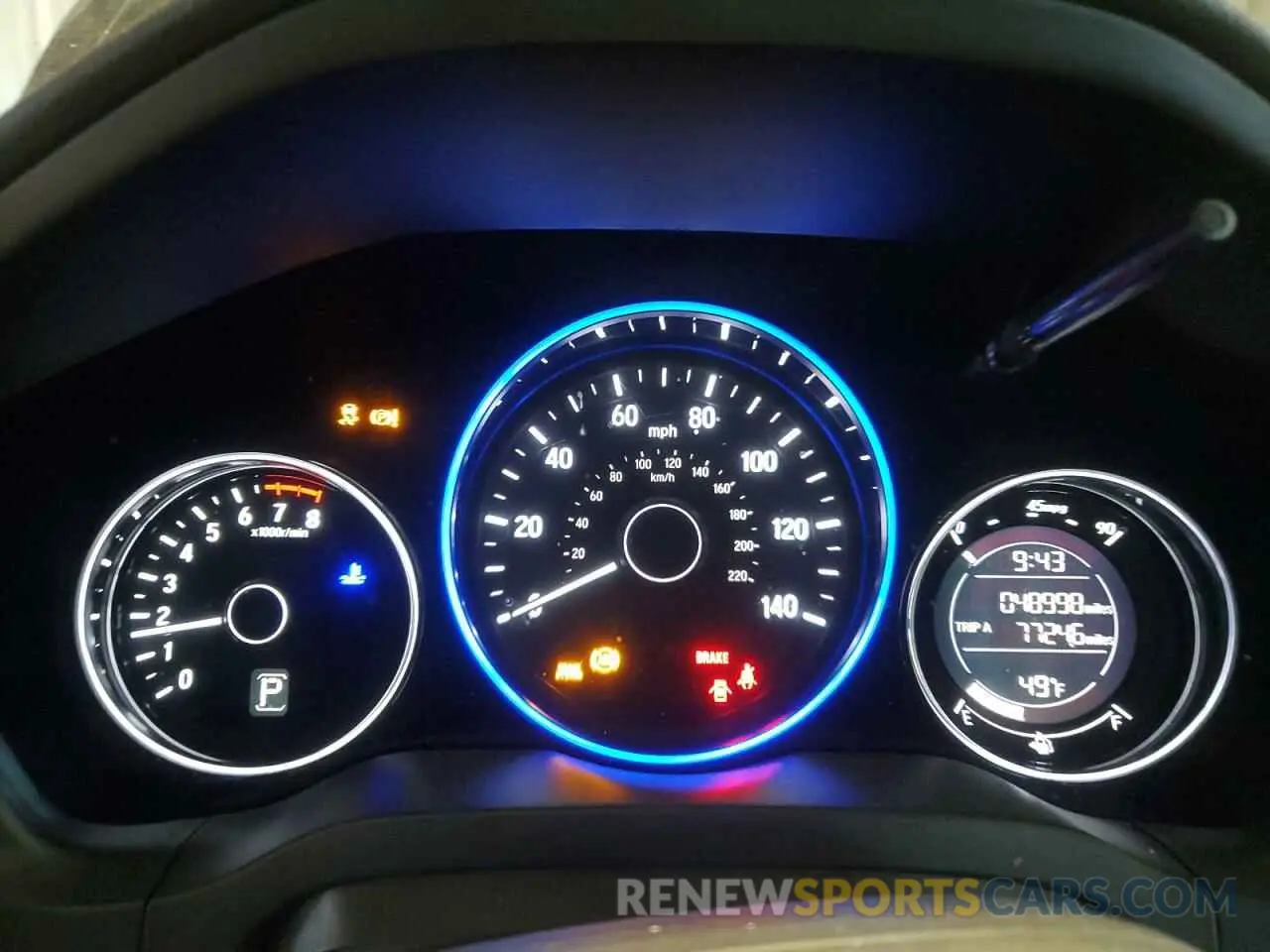 9 fotografías del automóvil dañado 3CZRU6H39NM724541 HONDA HR-V 2022