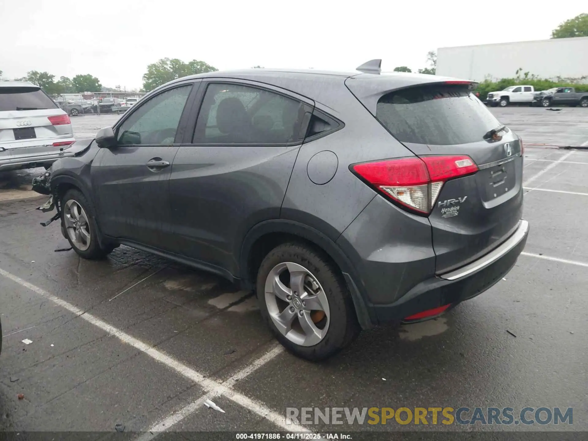 3 fotografías del automóvil dañado 3CZRU6H39NM735541 HONDA HR-V 2022