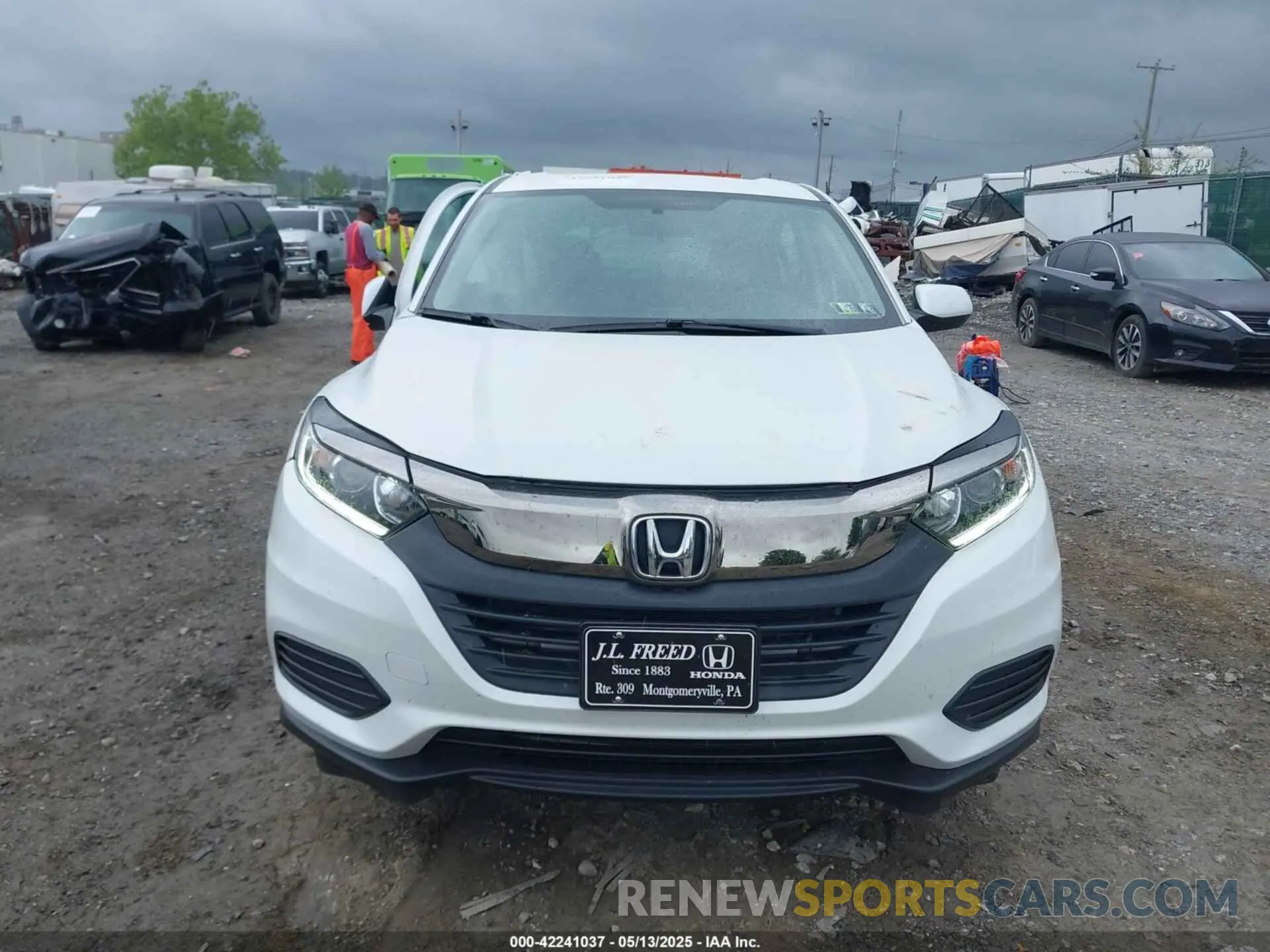 11 fotografías del automóvil dañado 3CZRU6H39NM762884 HONDA HR-V 2022