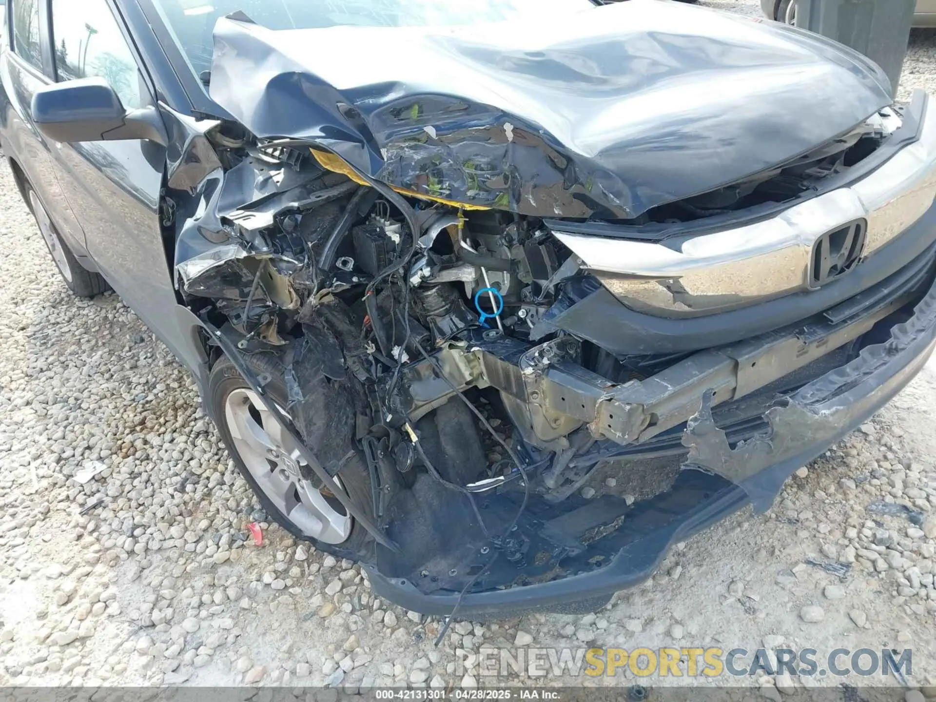 6 fotografías del automóvil dañado 3CZRU6H3XNM708767 HONDA HR-V 2022