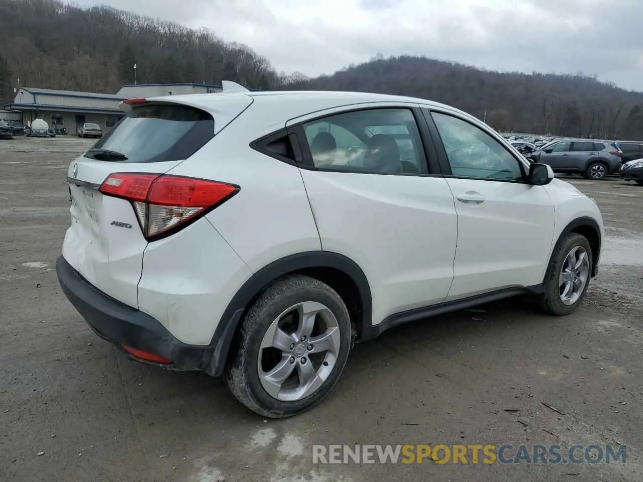 3 fotografías del automóvil dañado 3CZRU6H3XNM745303 HONDA HR-V 2022