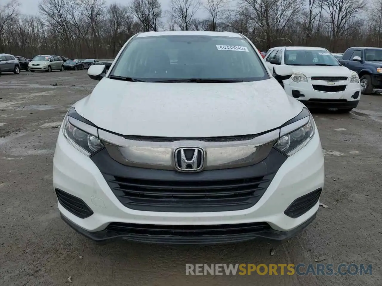 5 fotografías del automóvil dañado 3CZRU6H3XNM745303 HONDA HR-V 2022
