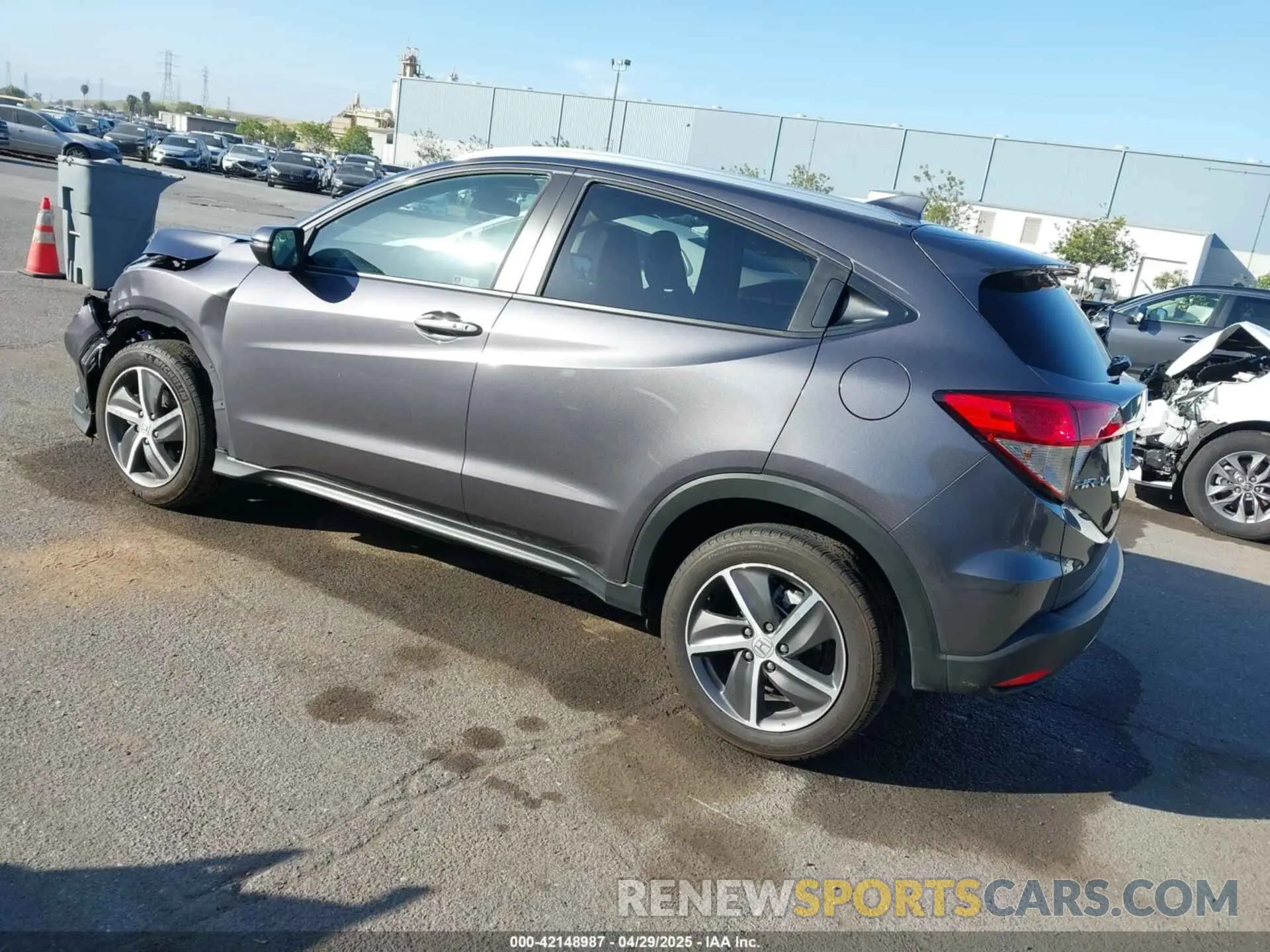 3 fotografías del automóvil dañado 3CZRU6H50NM704101 HONDA HR-V 2022