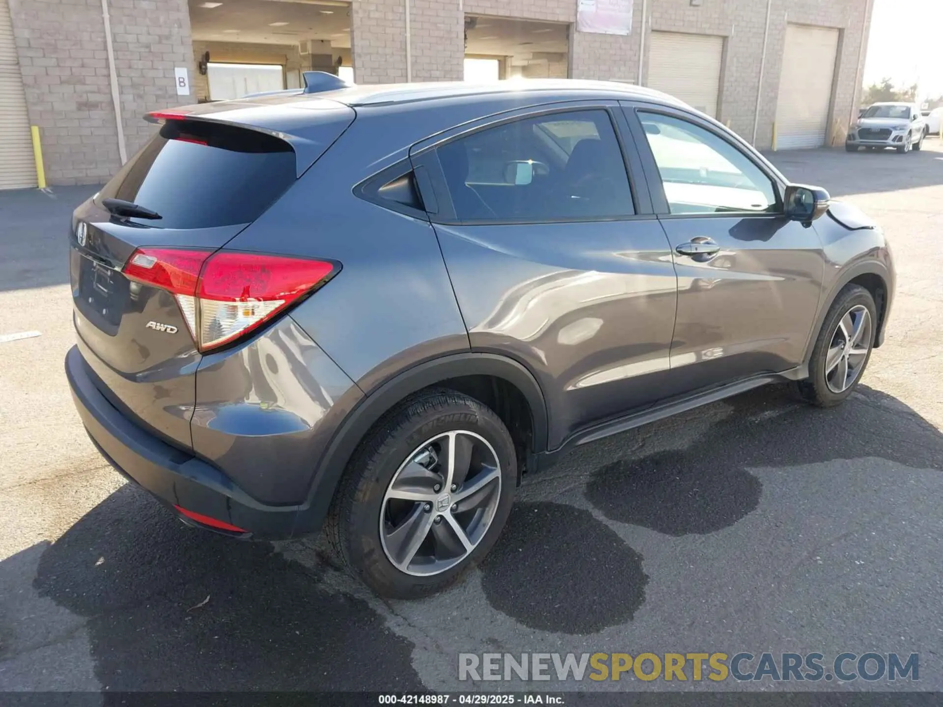 4 fotografías del automóvil dañado 3CZRU6H50NM704101 HONDA HR-V 2022