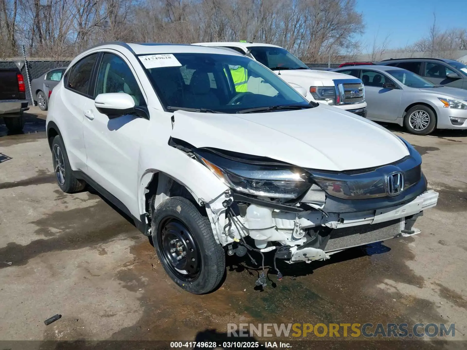 1 fotografías del automóvil dañado 3CZRU6H50NM727023 HONDA HR-V 2022