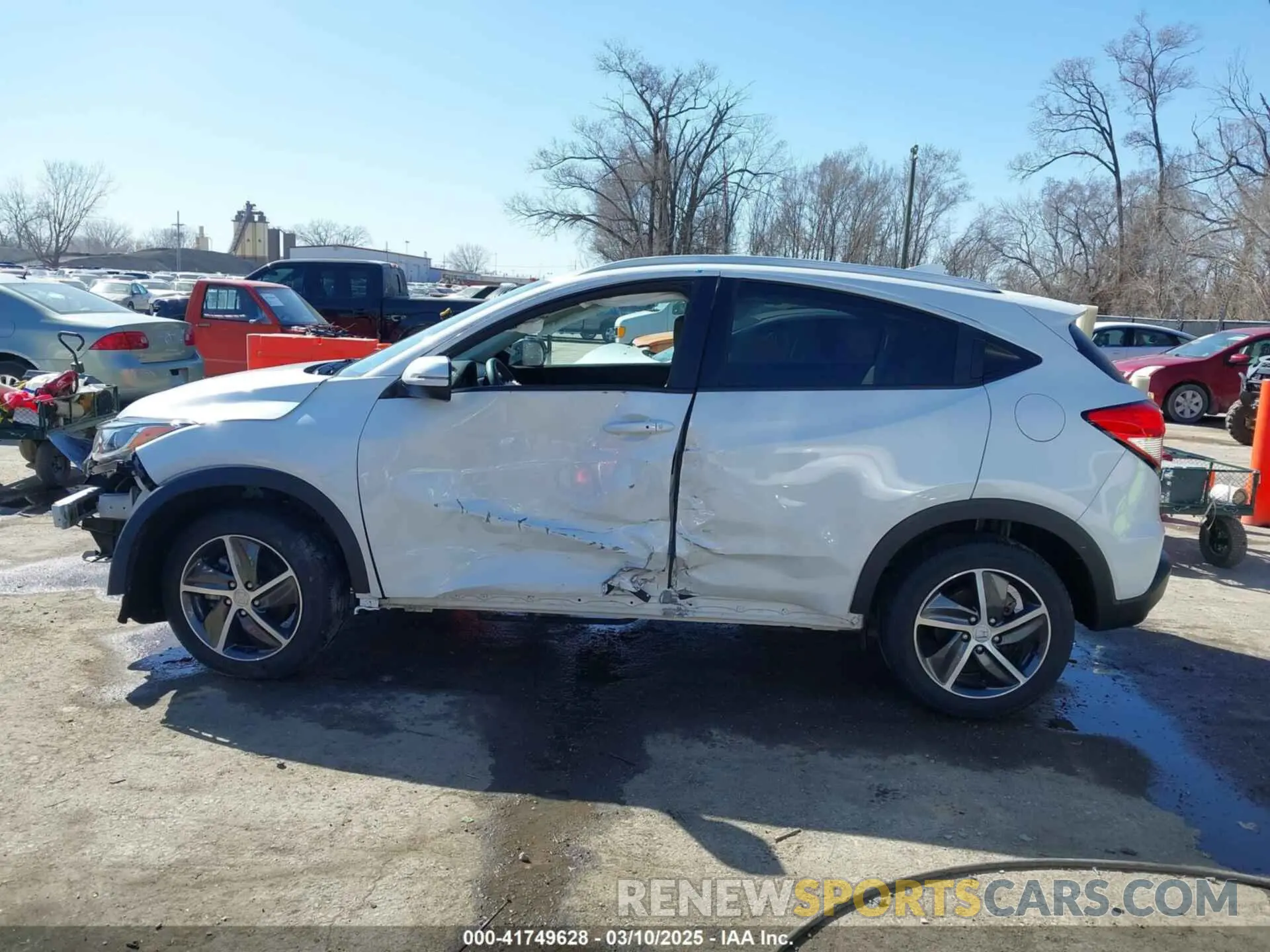15 fotografías del automóvil dañado 3CZRU6H50NM727023 HONDA HR-V 2022
