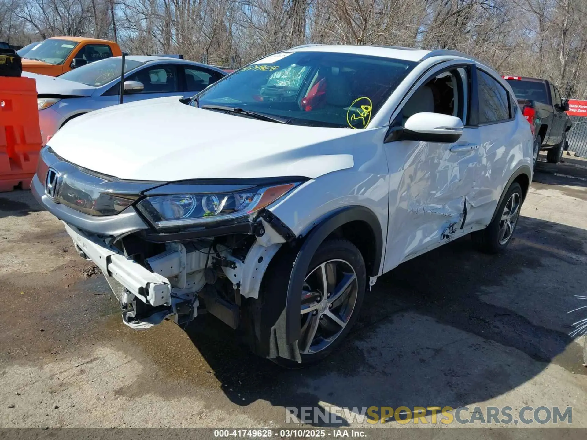 21 fotografías del automóvil dañado 3CZRU6H50NM727023 HONDA HR-V 2022