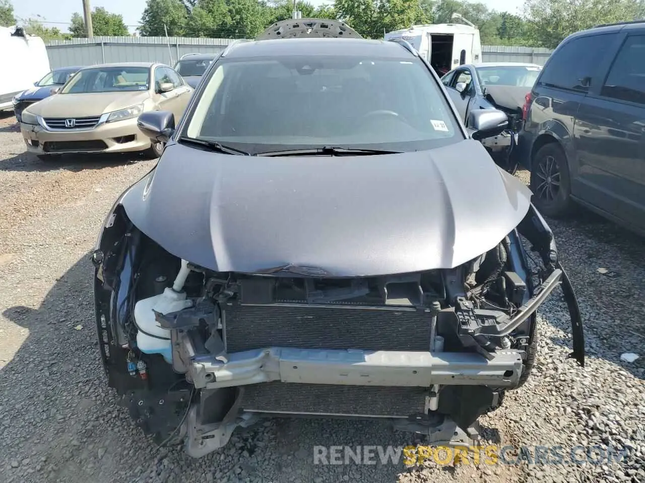 5 fotografías del automóvil dañado 3CZRU6H50NM749040 HONDA HR-V 2022