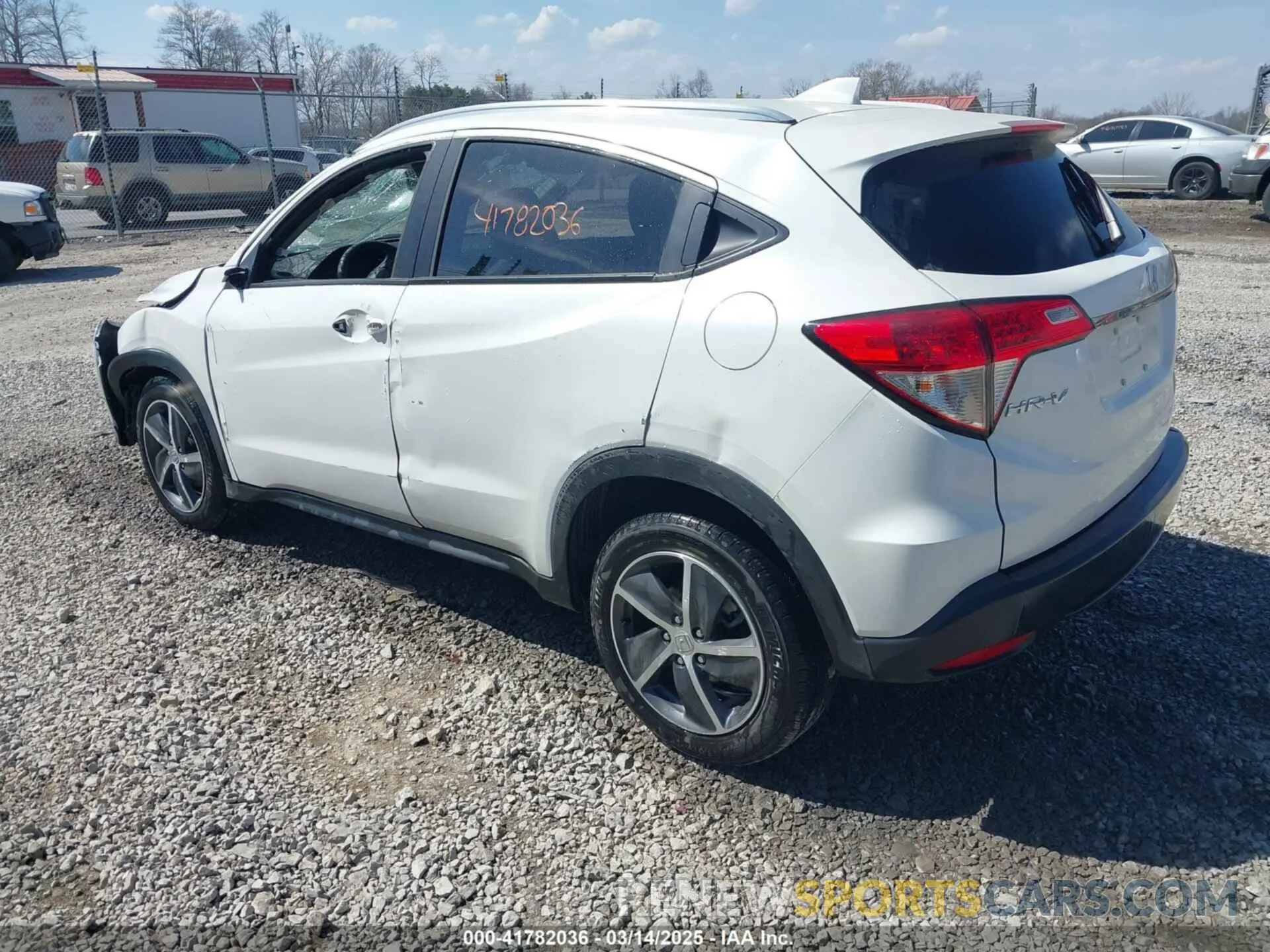 3 fotografías del automóvil dañado 3CZRU6H50NM756036 HONDA HR-V 2022