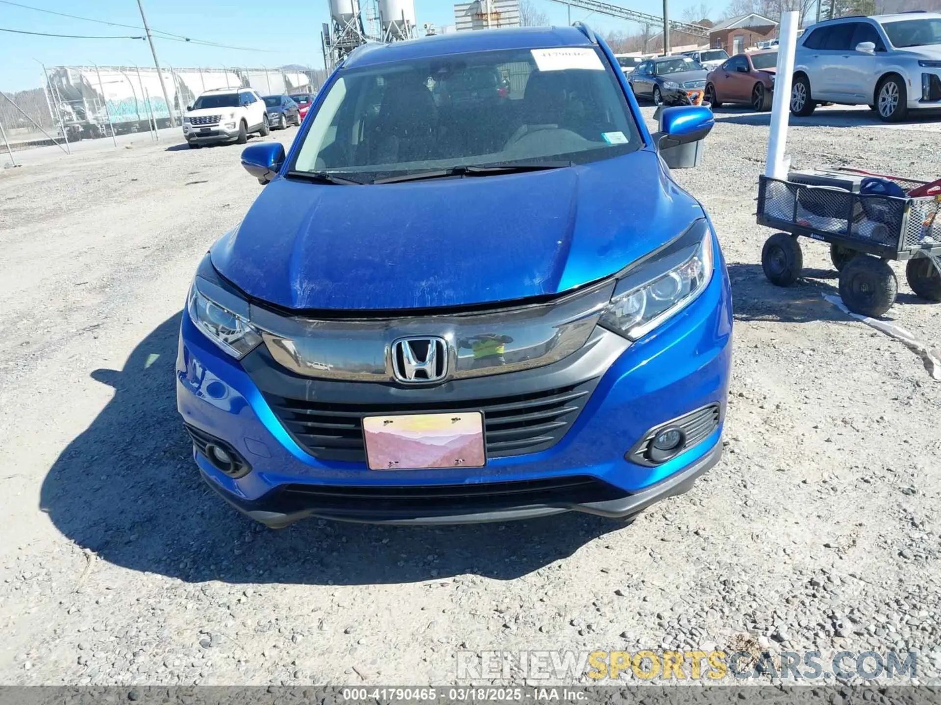 12 fotografías del automóvil dañado 3CZRU6H50NM765075 HONDA HR-V 2022