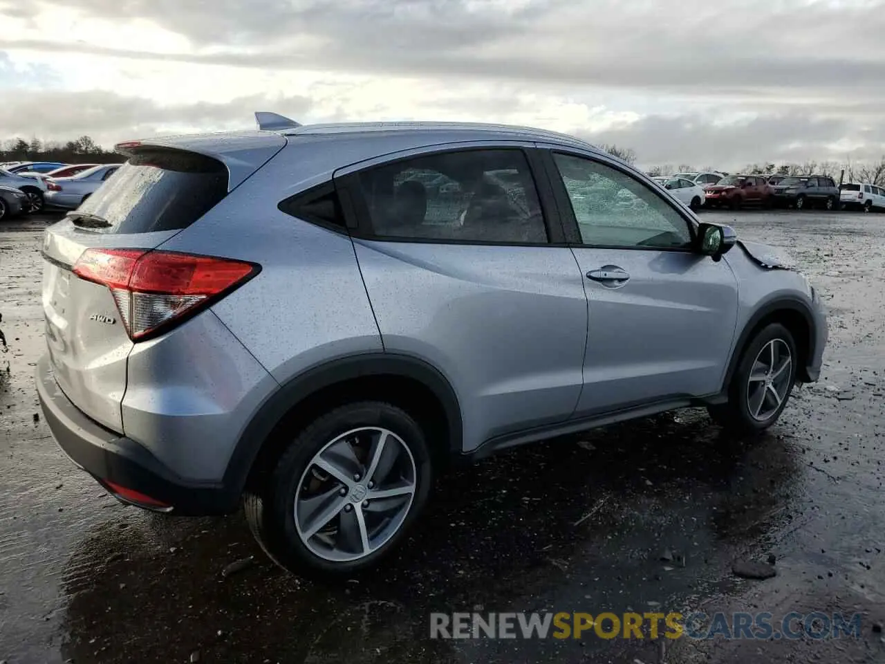 3 fotografías del automóvil dañado 3CZRU6H50NM773127 HONDA HR-V 2022