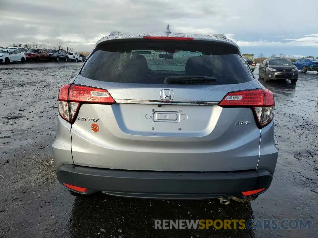 6 fotografías del automóvil dañado 3CZRU6H50NM773127 HONDA HR-V 2022