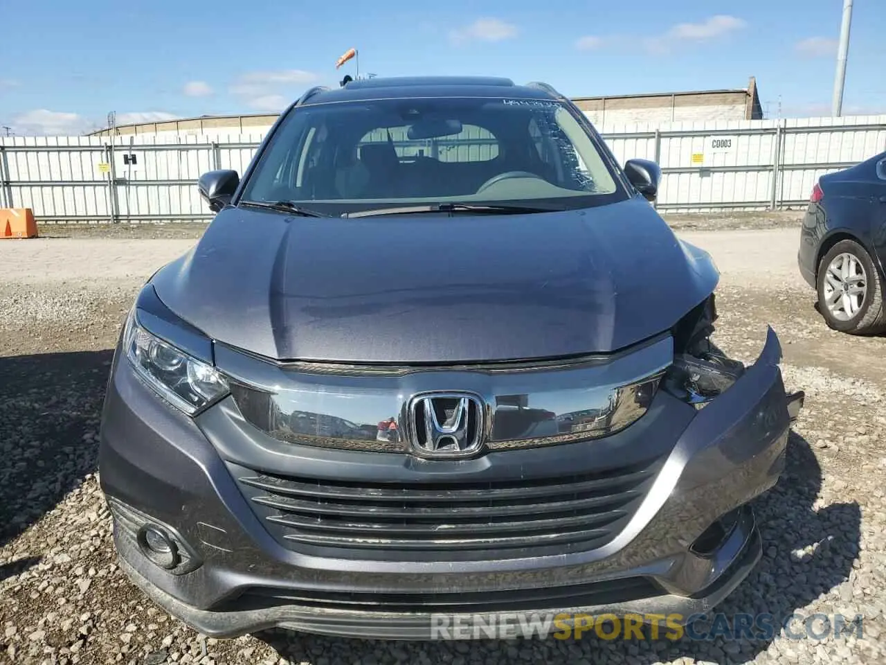 5 fotografías del automóvil dañado 3CZRU6H51NM709565 HONDA HR-V 2022