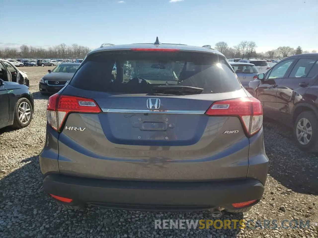 6 fotografías del automóvil dañado 3CZRU6H51NM709565 HONDA HR-V 2022
