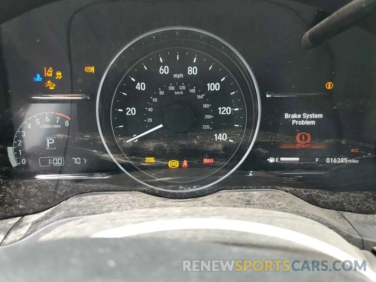 9 fotografías del automóvil dañado 3CZRU6H51NM709565 HONDA HR-V 2022