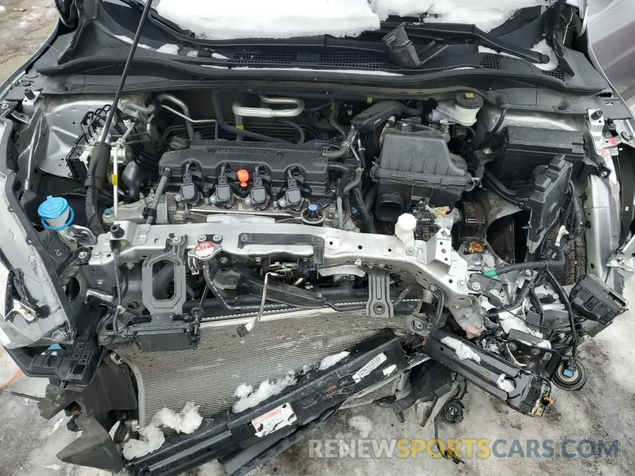 12 fotografías del automóvil dañado 3CZRU6H51NM766395 HONDA HR-V 2022