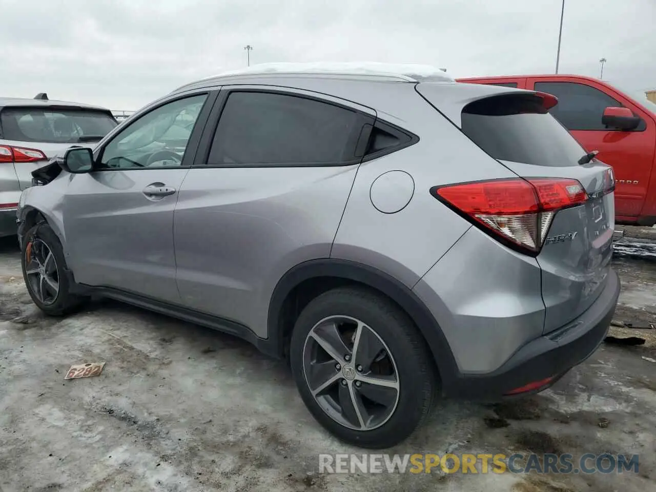 2 fotografías del automóvil dañado 3CZRU6H51NM766395 HONDA HR-V 2022