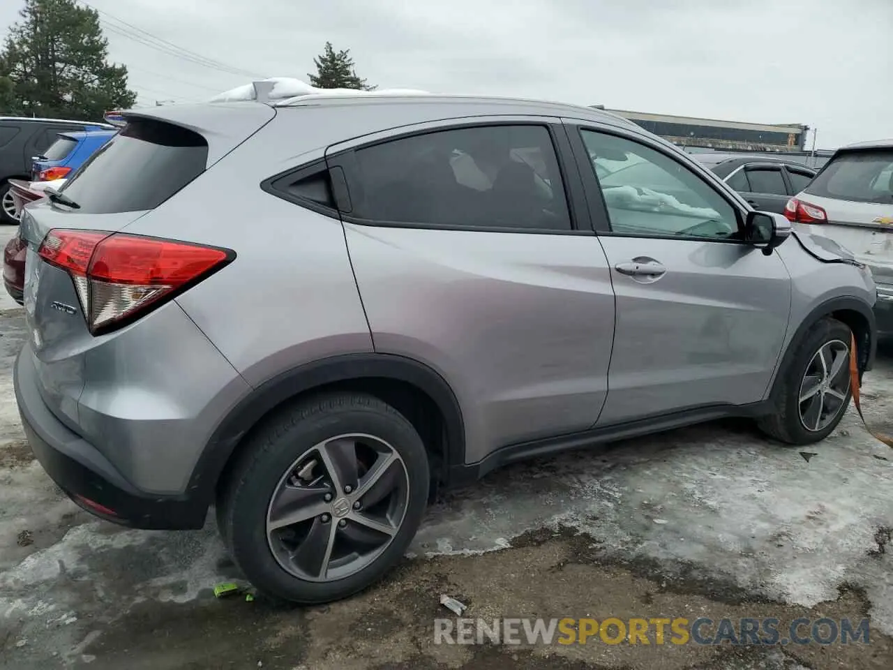 3 fotografías del automóvil dañado 3CZRU6H51NM766395 HONDA HR-V 2022