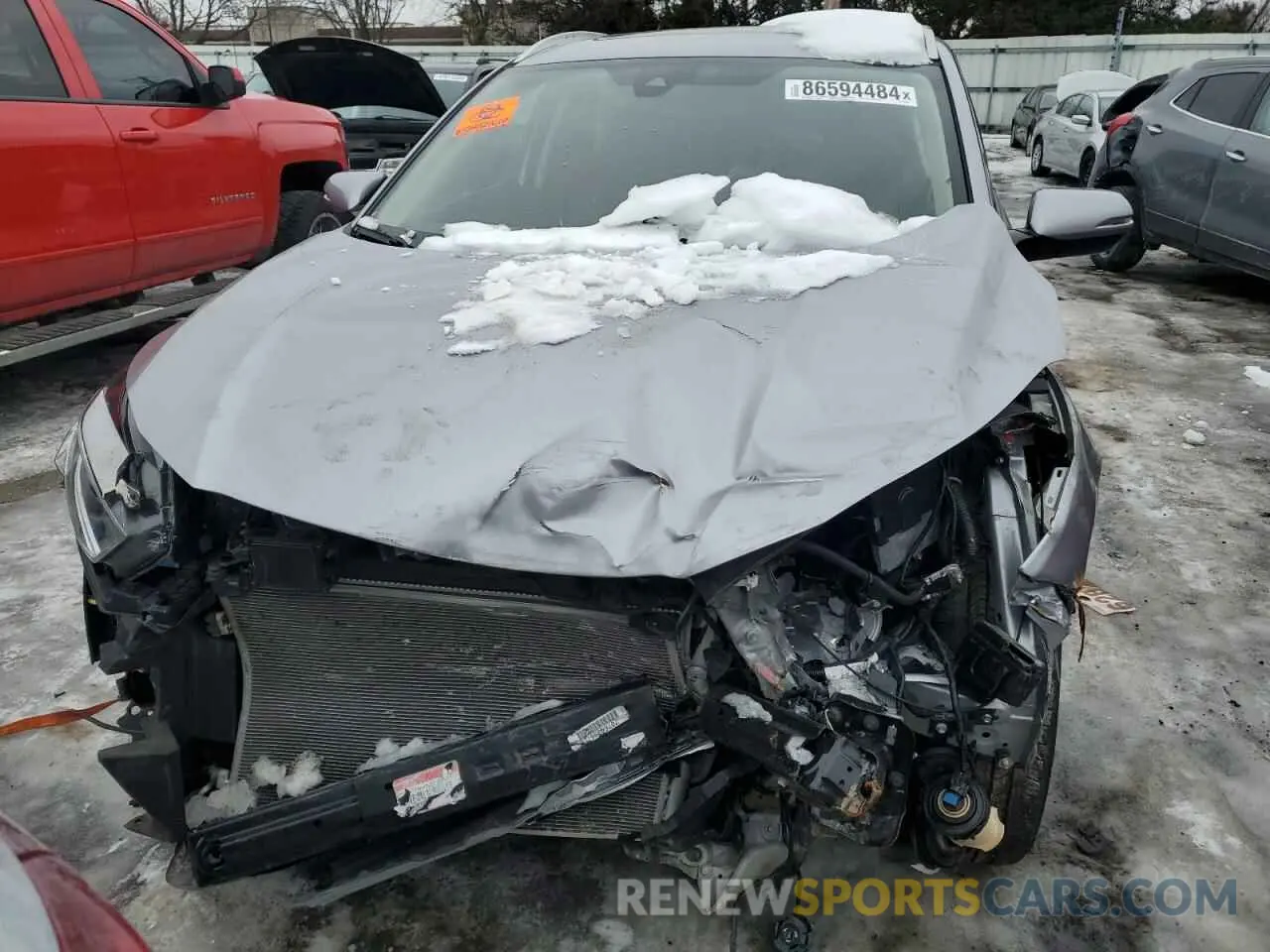 5 fotografías del automóvil dañado 3CZRU6H51NM766395 HONDA HR-V 2022