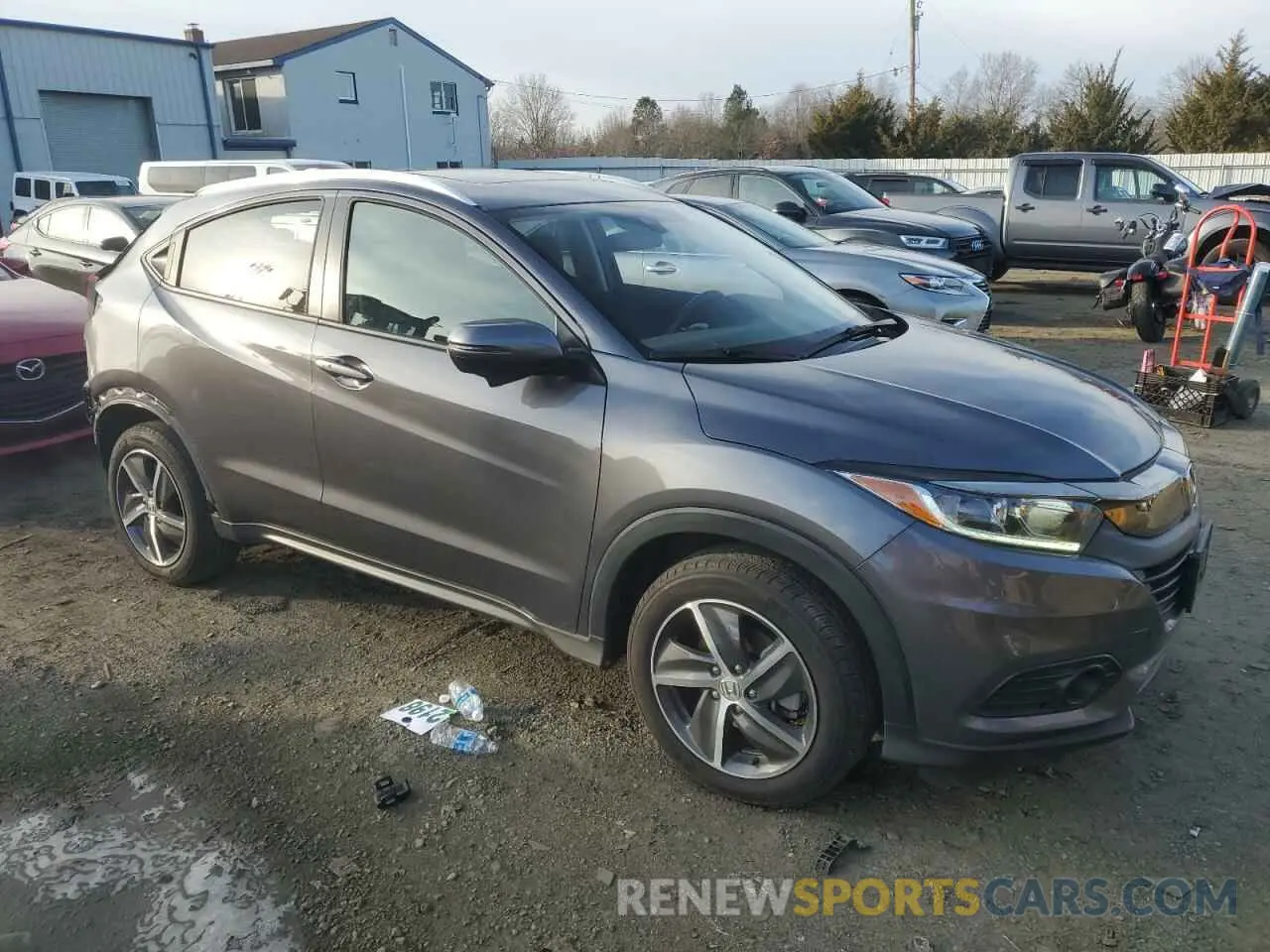 4 fotografías del automóvil dañado 3CZRU6H51NM775288 HONDA HR-V 2022