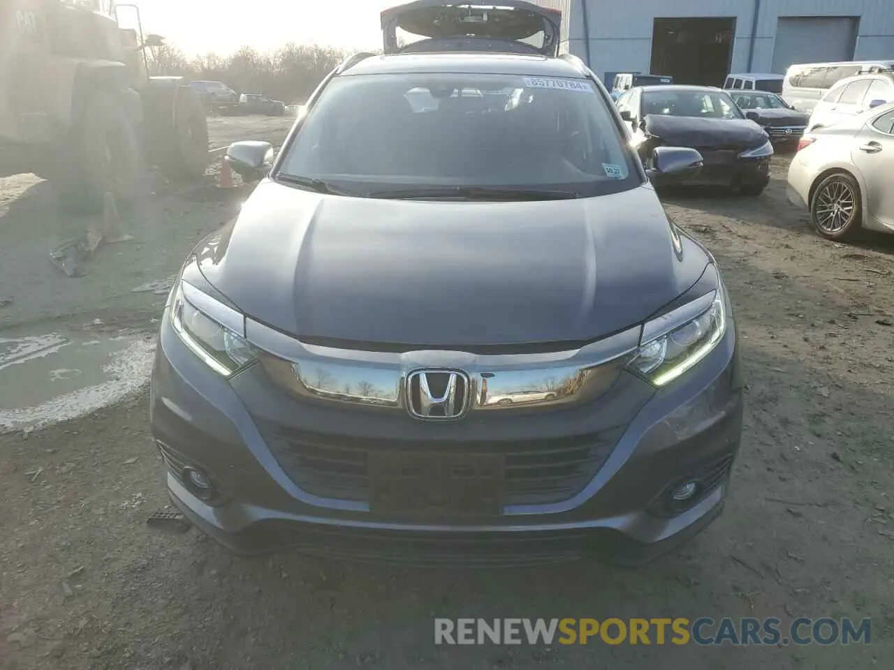 5 fotografías del automóvil dañado 3CZRU6H51NM775288 HONDA HR-V 2022