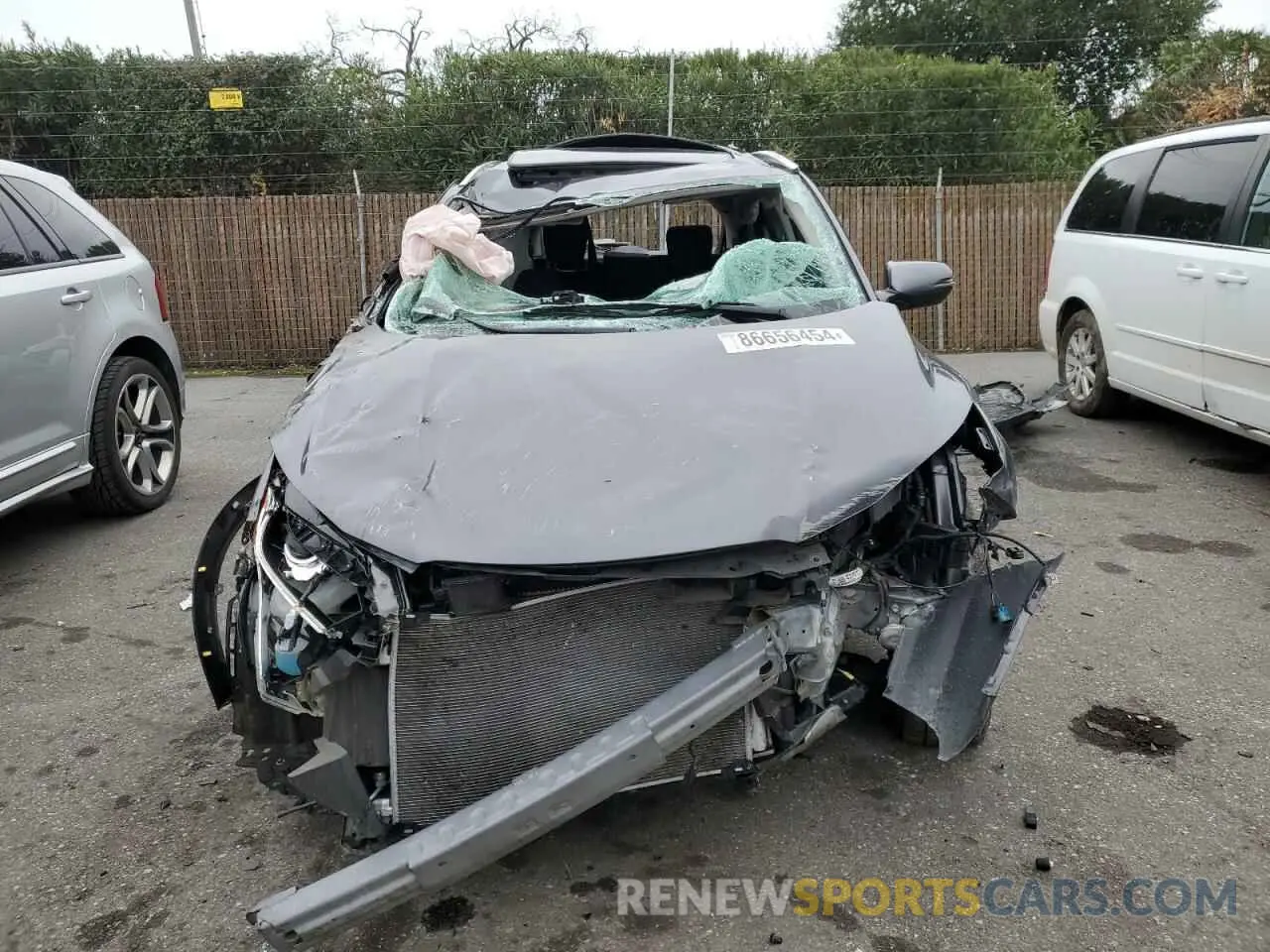 5 fotografías del automóvil dañado 3CZRU6H52NM754661 HONDA HR-V 2022