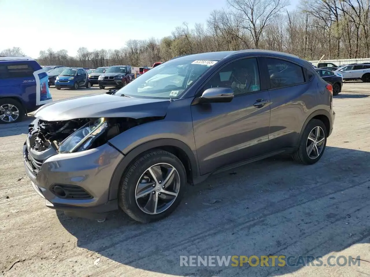 1 fotografías del automóvil dañado 3CZRU6H52NM758726 HONDA HR-V 2022