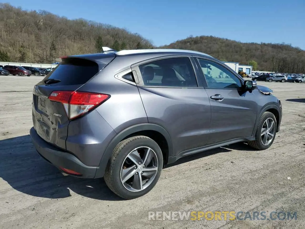 3 fotografías del automóvil dañado 3CZRU6H52NM758726 HONDA HR-V 2022