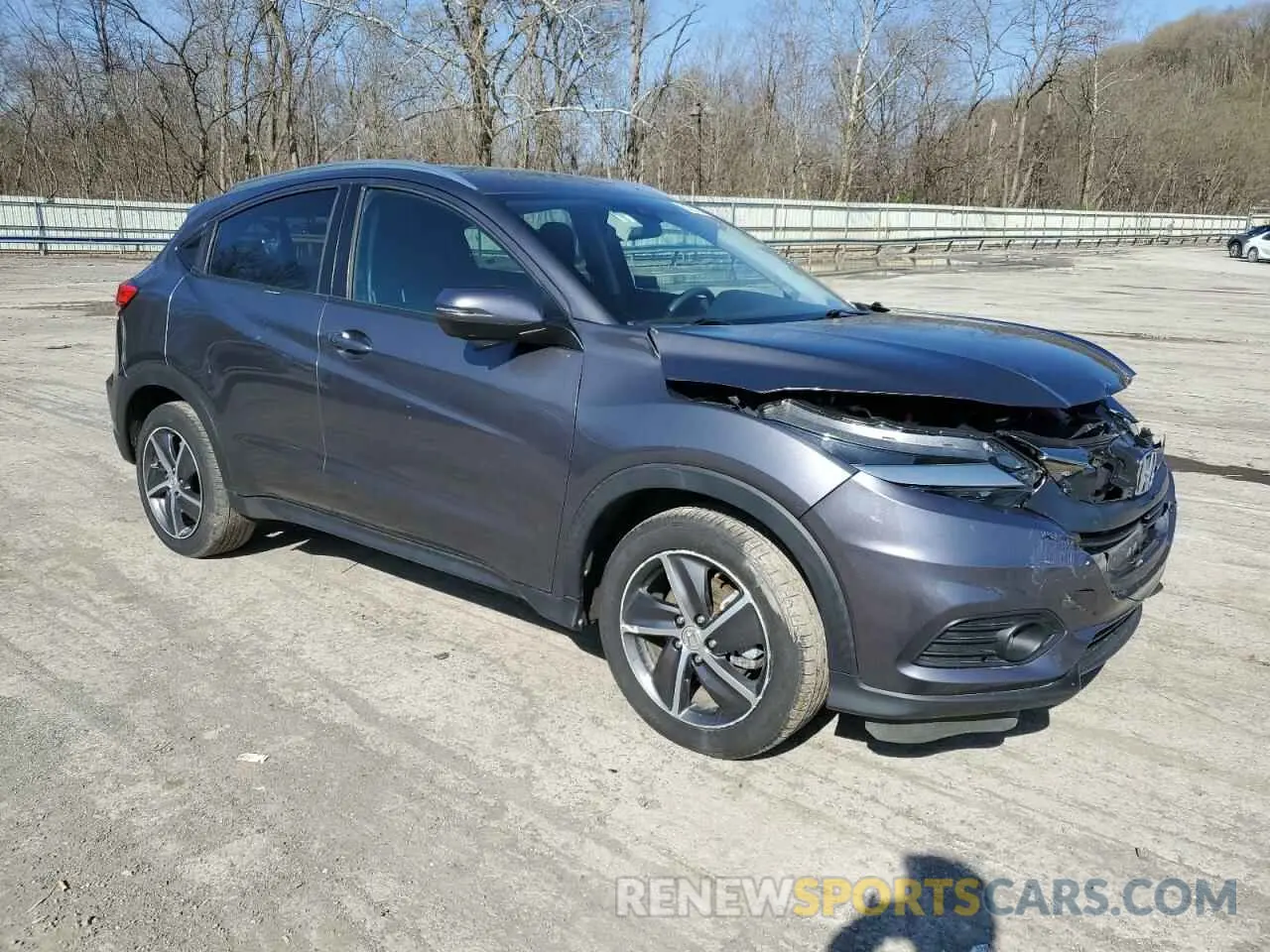 4 fotografías del automóvil dañado 3CZRU6H52NM758726 HONDA HR-V 2022