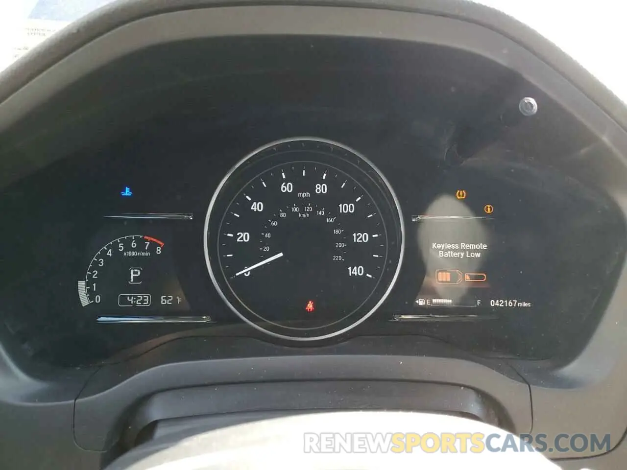 9 fotografías del automóvil dañado 3CZRU6H52NM758726 HONDA HR-V 2022