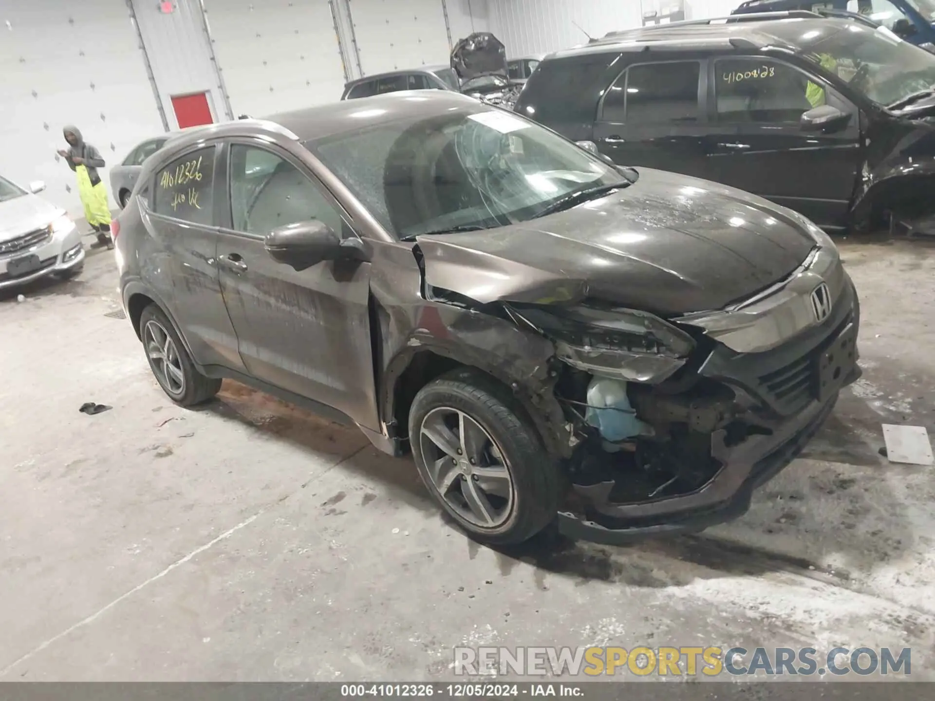 1 fotografías del automóvil dañado 3CZRU6H53NM707347 HONDA HR-V 2022