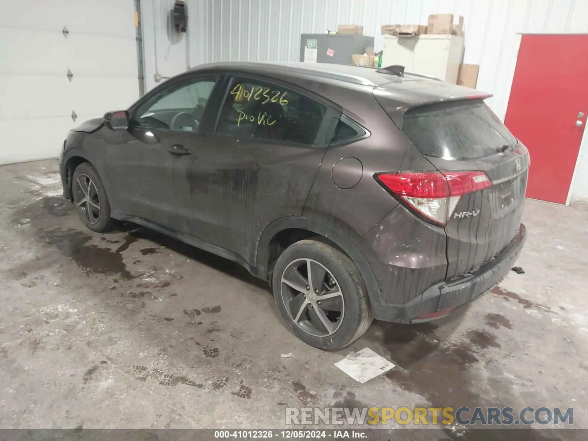 3 fotografías del automóvil dañado 3CZRU6H53NM707347 HONDA HR-V 2022