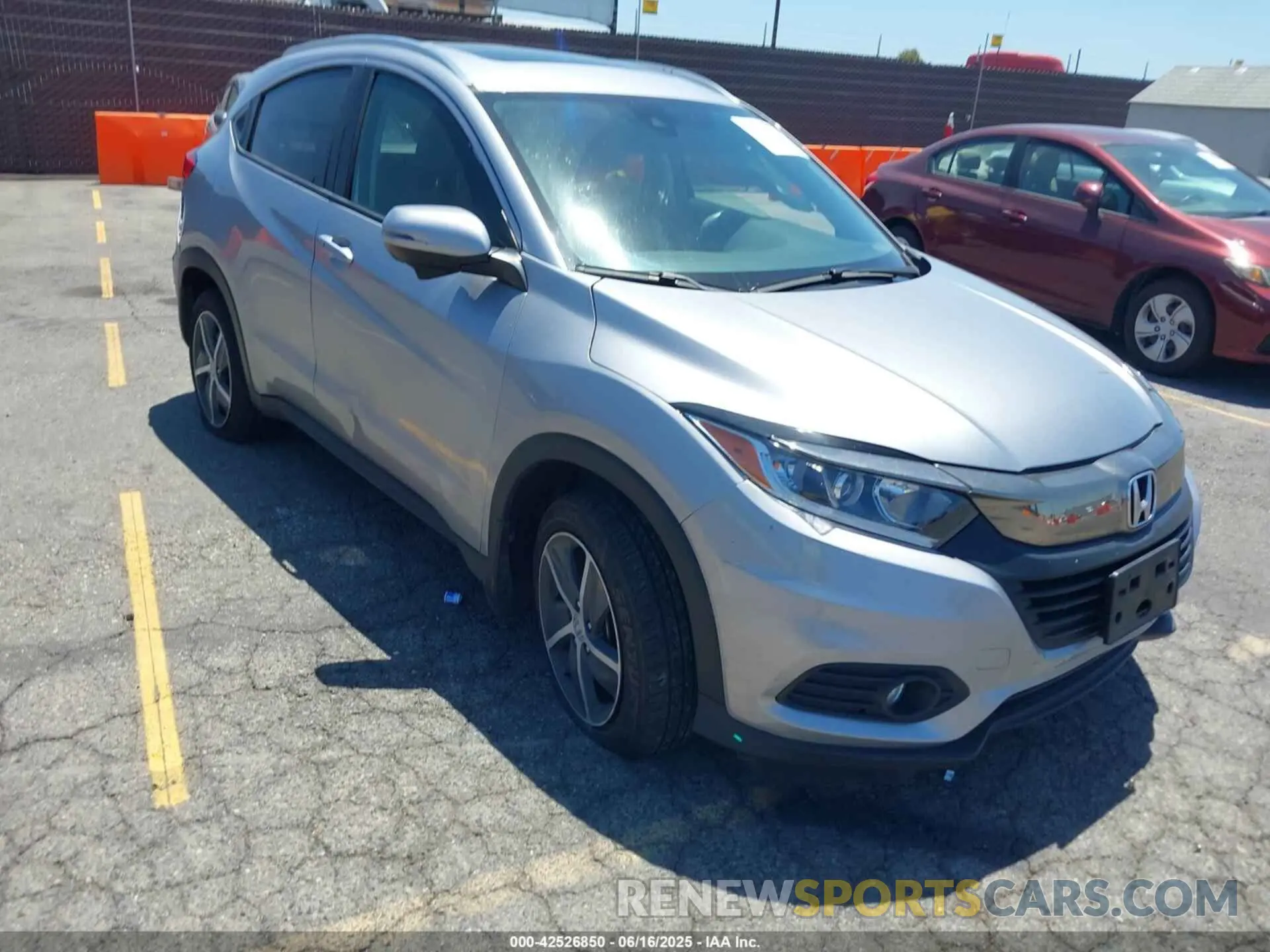 1 fotografías del automóvil dañado 3CZRU6H53NM773722 HONDA HR-V 2022