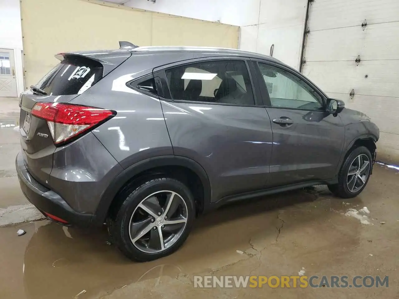 3 fotografías del automóvil dañado 3CZRU6H54NM709320 HONDA HR-V 2022