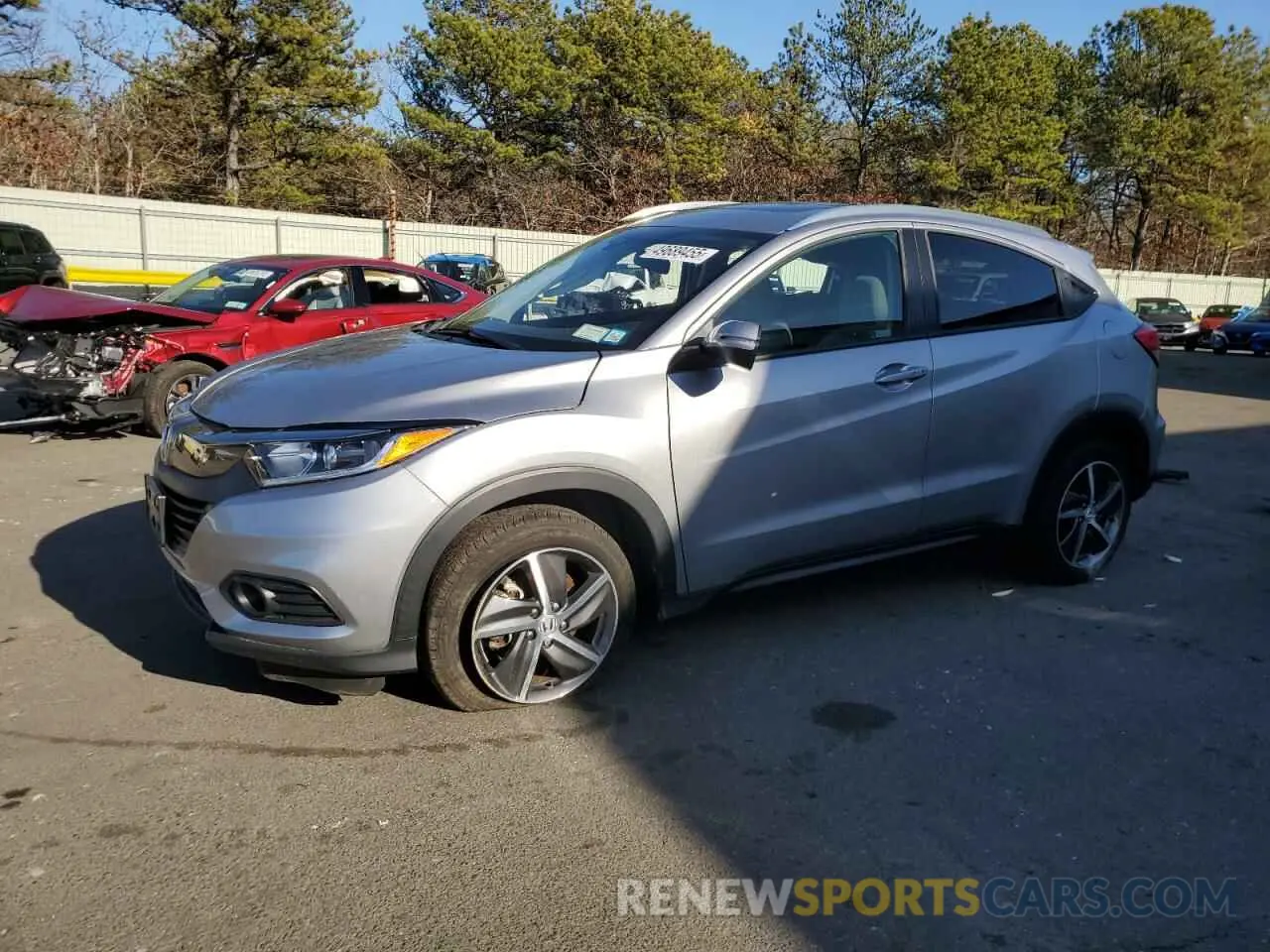 1 fotografías del automóvil dañado 3CZRU6H54NM760445 HONDA HR-V 2022