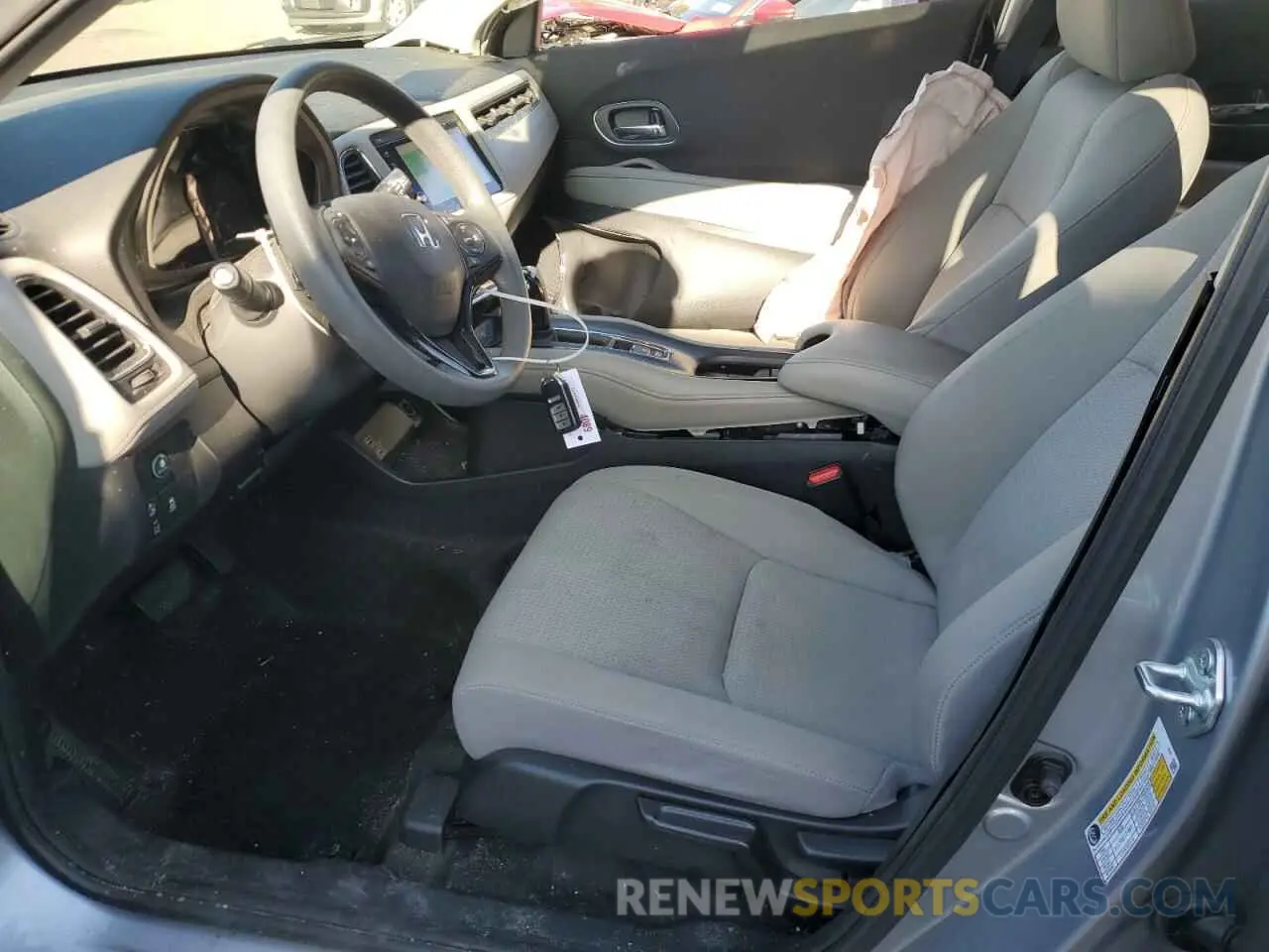 7 fotografías del automóvil dañado 3CZRU6H54NM760445 HONDA HR-V 2022