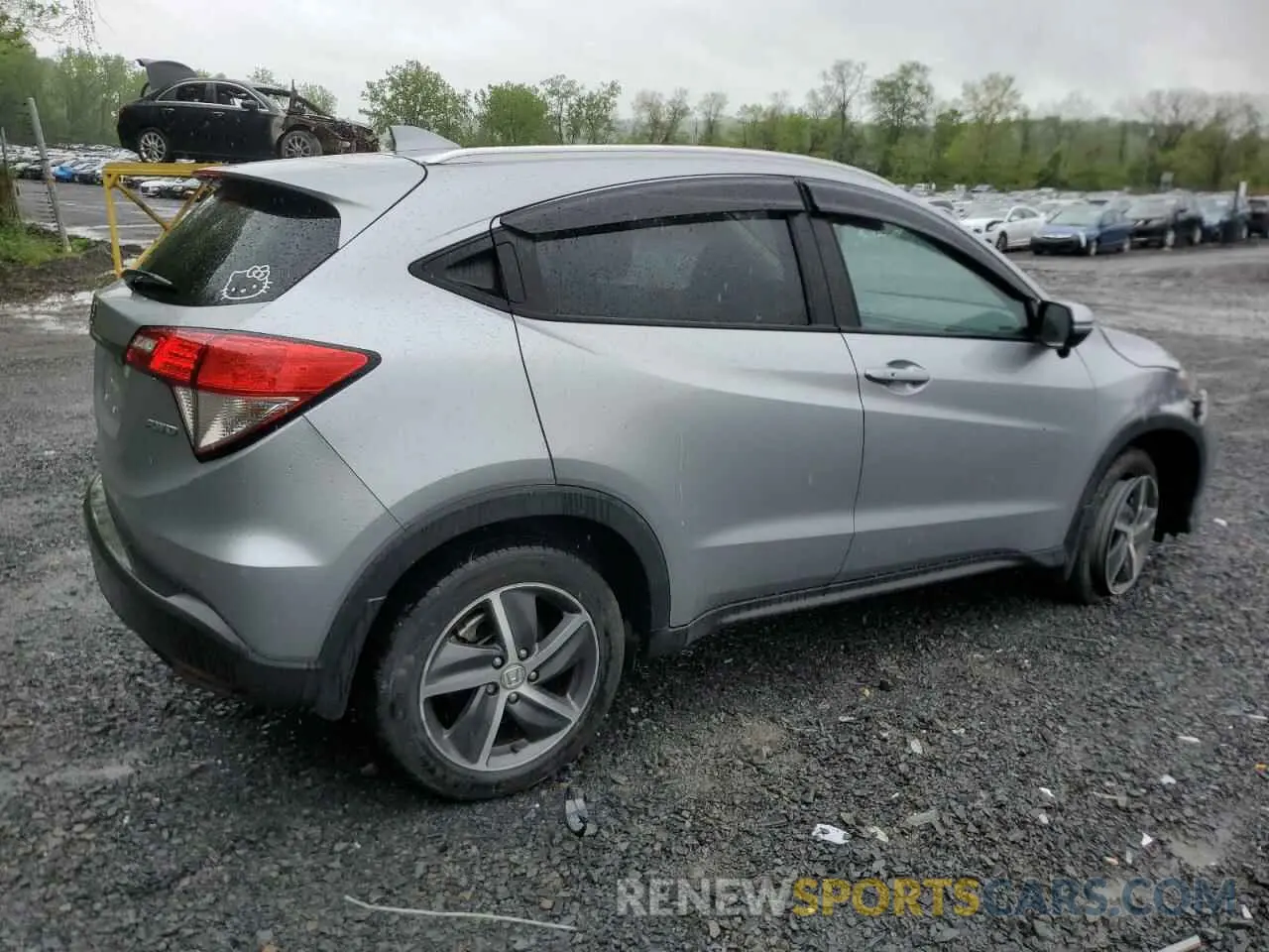3 fotografías del automóvil dañado 3CZRU6H54NM773356 HONDA HR-V 2022