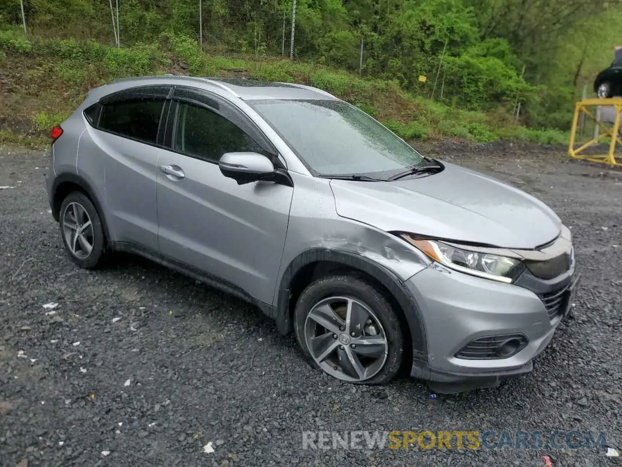 4 fotografías del automóvil dañado 3CZRU6H54NM773356 HONDA HR-V 2022
