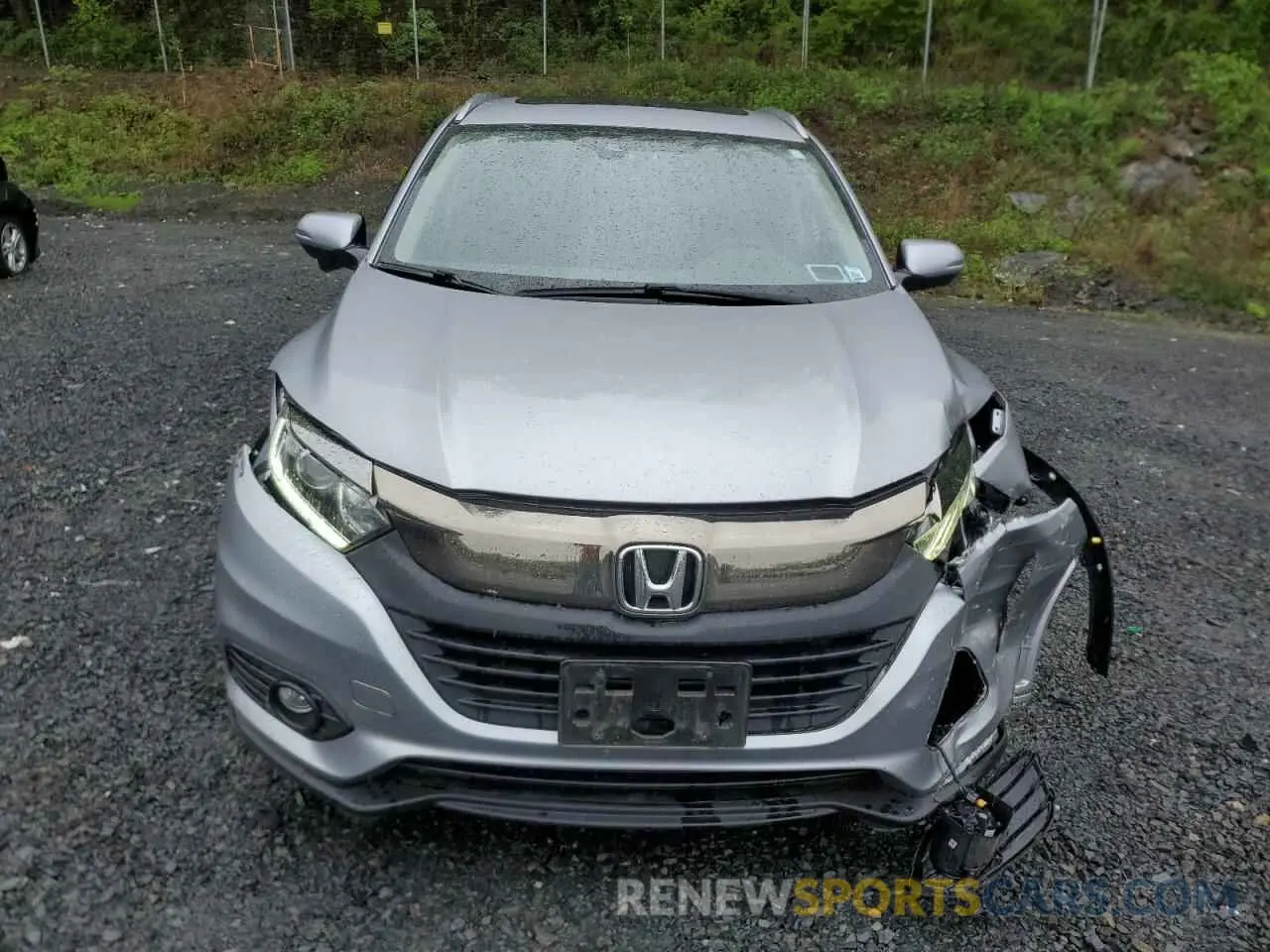 5 fotografías del automóvil dañado 3CZRU6H54NM773356 HONDA HR-V 2022
