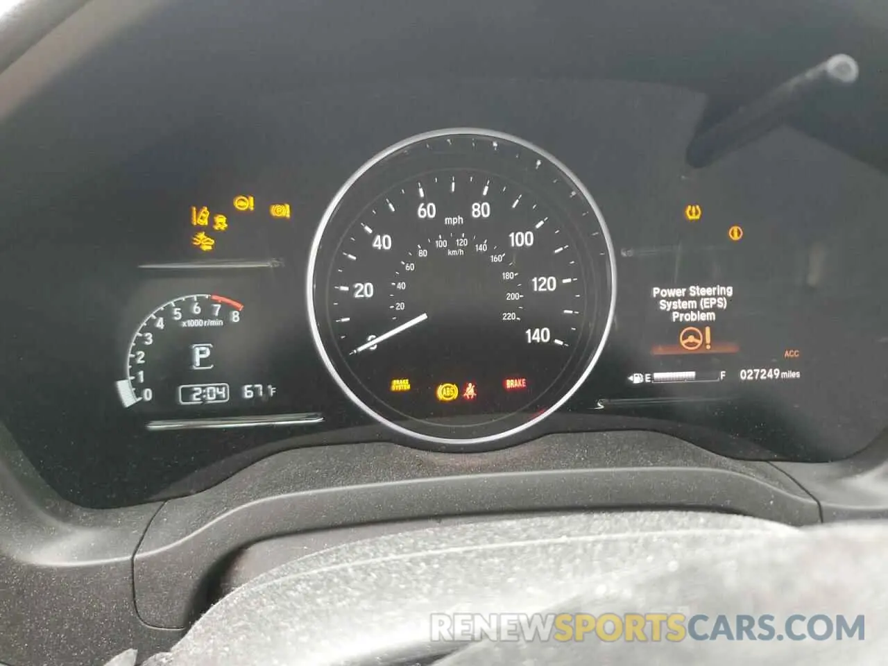 9 fotografías del automóvil dañado 3CZRU6H54NM773356 HONDA HR-V 2022