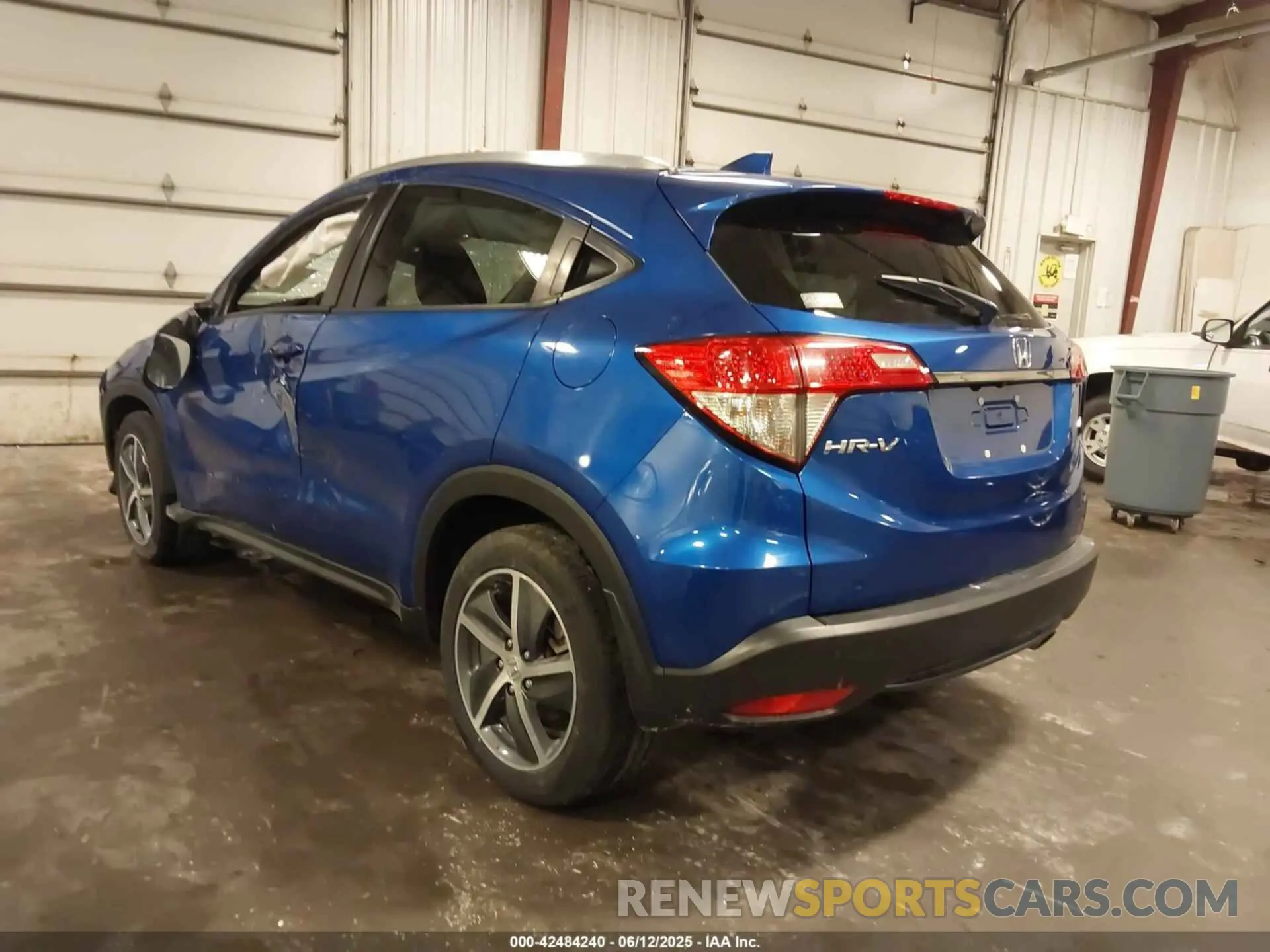 3 fotografías del automóvil dañado 3CZRU6H54NM773728 HONDA HR-V 2022