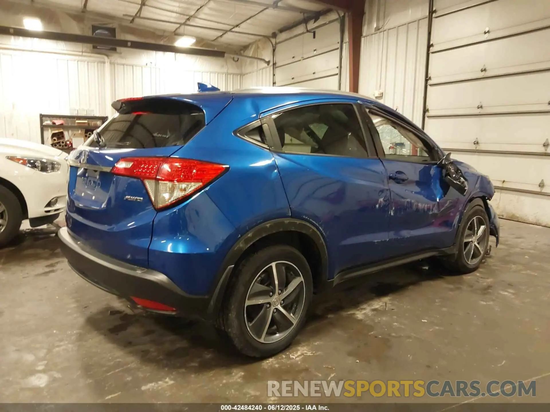4 fotografías del automóvil dañado 3CZRU6H54NM773728 HONDA HR-V 2022
