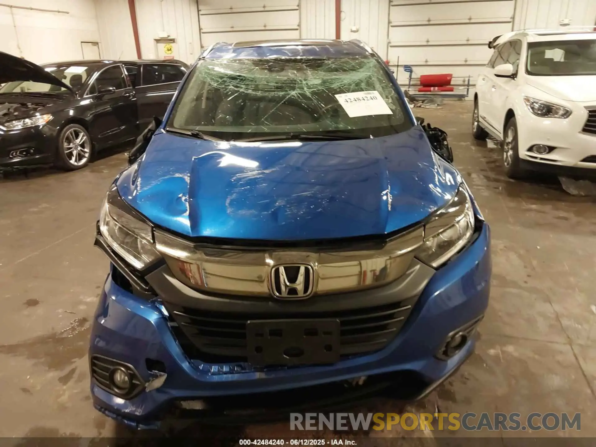 6 fotografías del automóvil dañado 3CZRU6H54NM773728 HONDA HR-V 2022