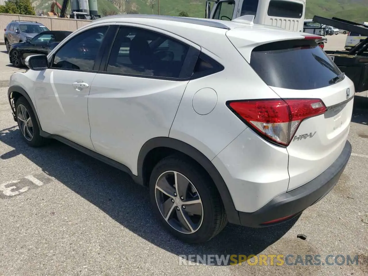 2 fotografías del automóvil dañado 3CZRU6H55NM752595 HONDA HR-V 2022