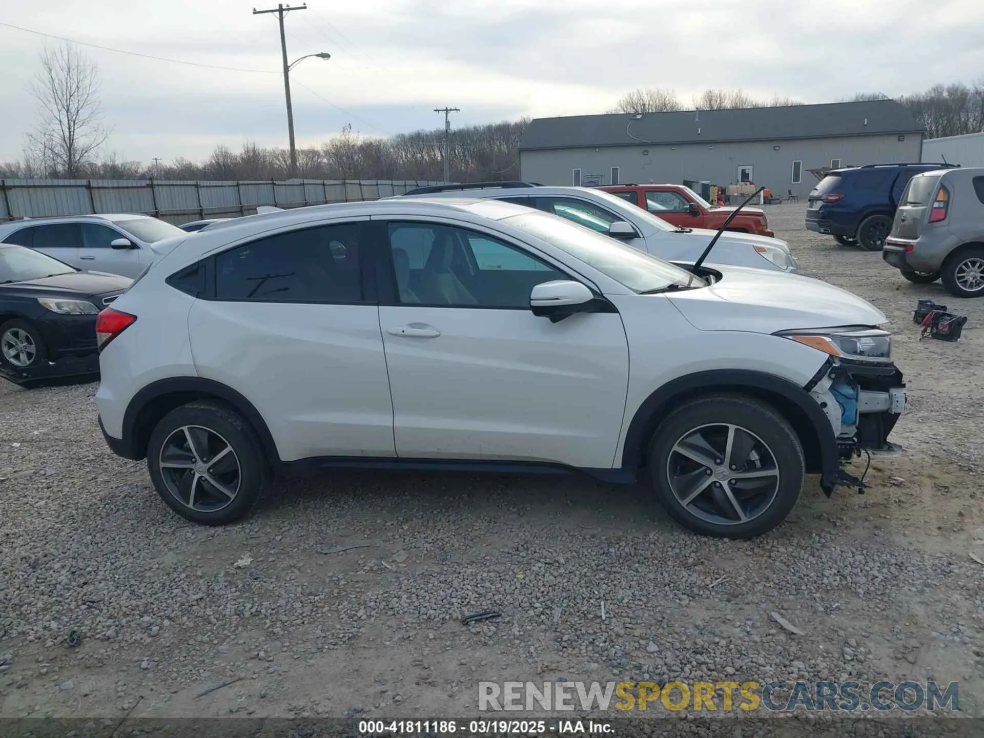 13 fotografías del automóvil dañado 3CZRU6H55NM767243 HONDA HR-V 2022