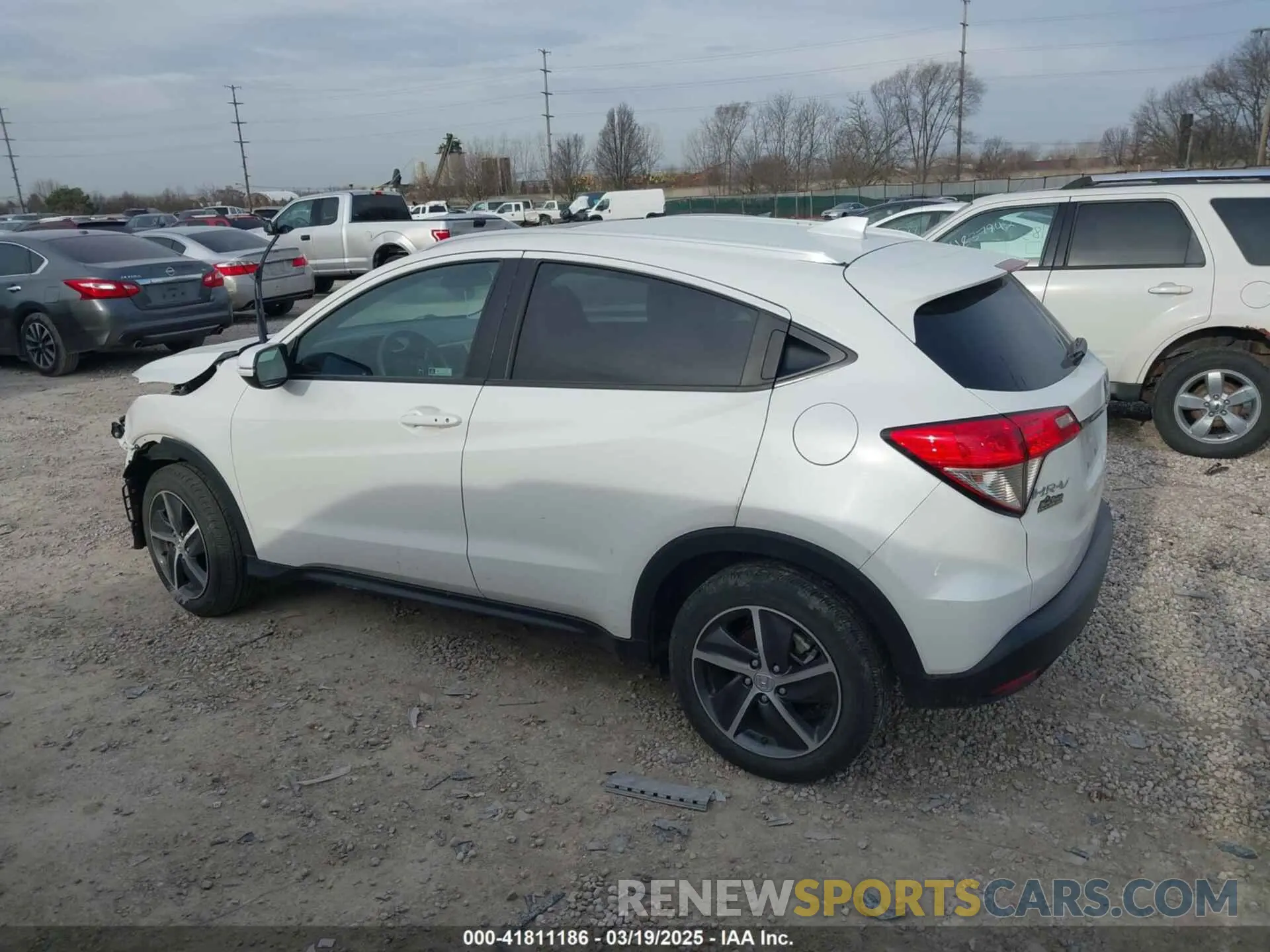 14 fotografías del automóvil dañado 3CZRU6H55NM767243 HONDA HR-V 2022
