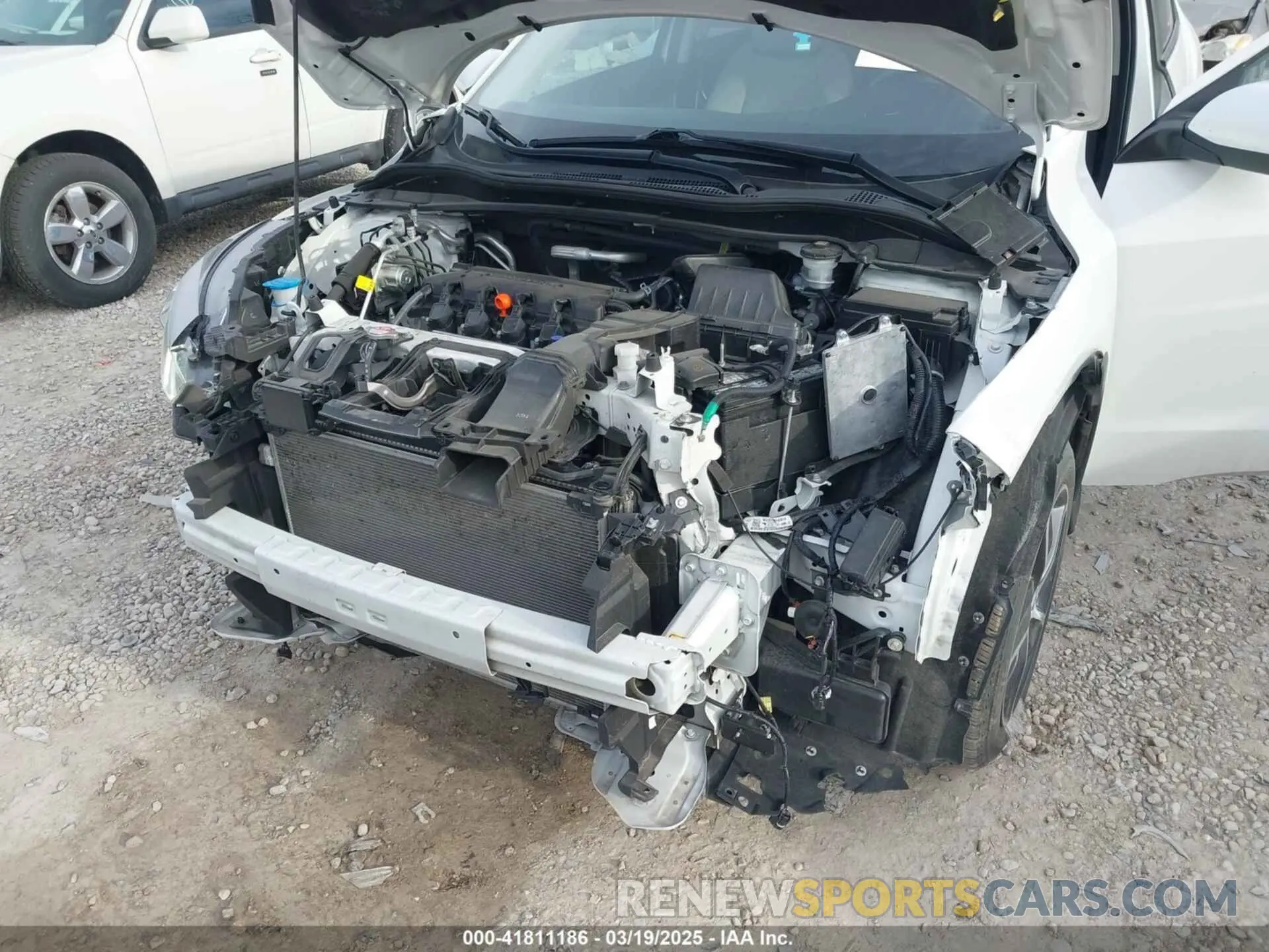 6 fotografías del automóvil dañado 3CZRU6H55NM767243 HONDA HR-V 2022