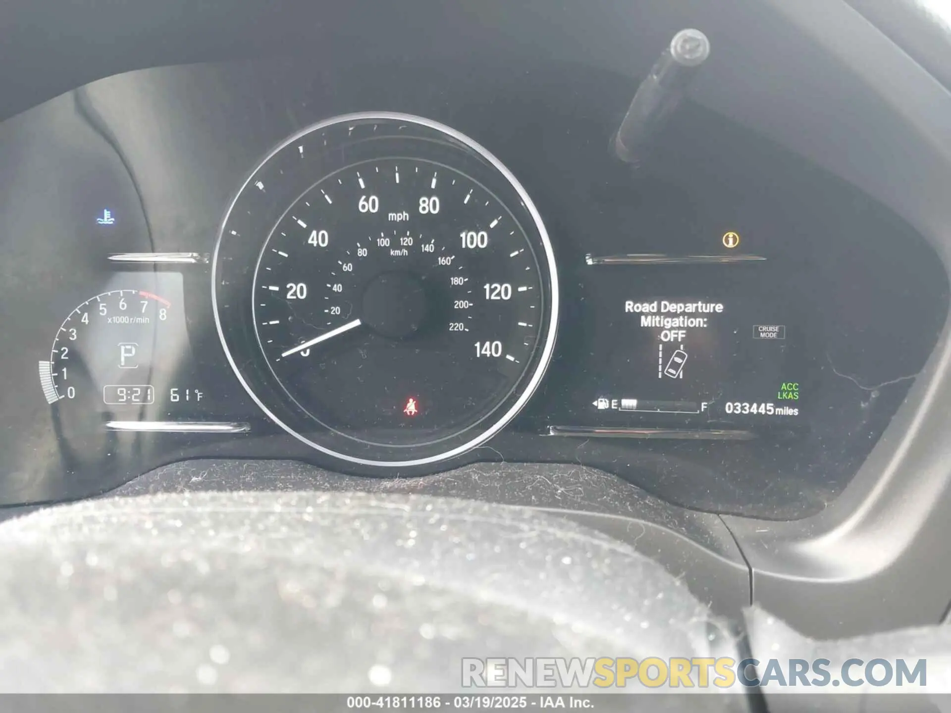 7 fotografías del automóvil dañado 3CZRU6H55NM767243 HONDA HR-V 2022